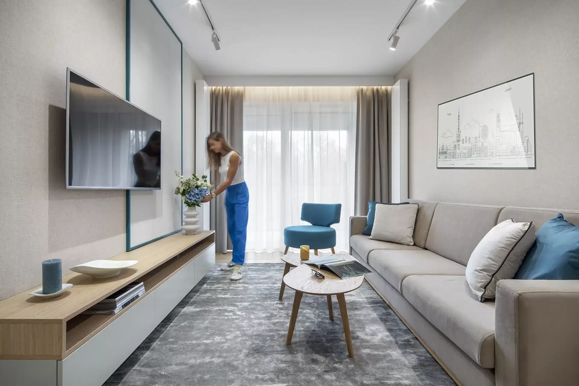 Salon w inwestycji Remedium, Gdańsk