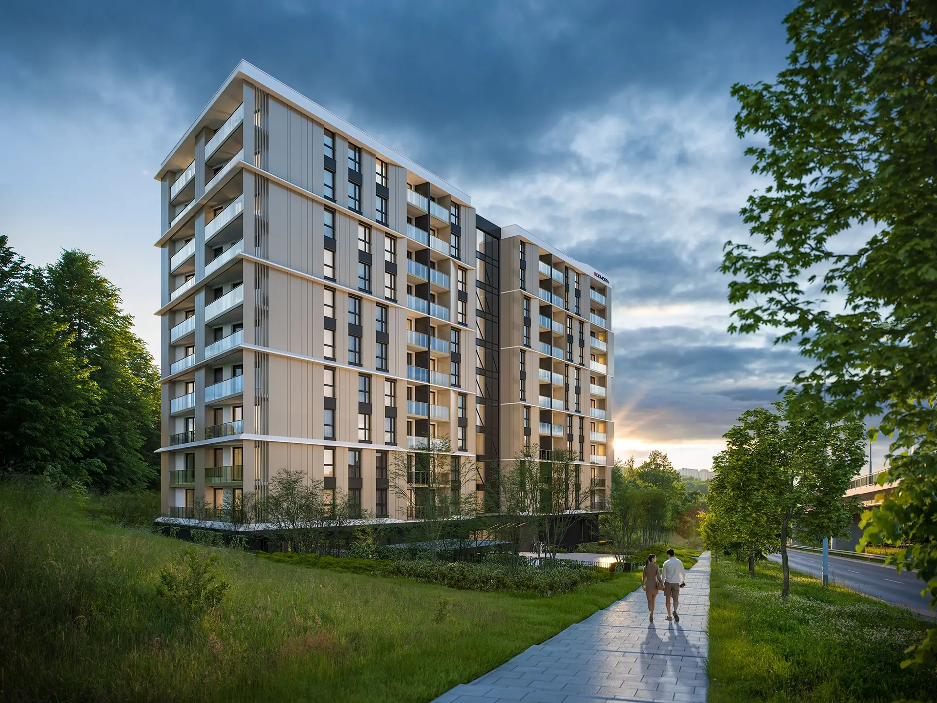 Budynek inwestycji GreenLine, Gdańsk Matemblewo