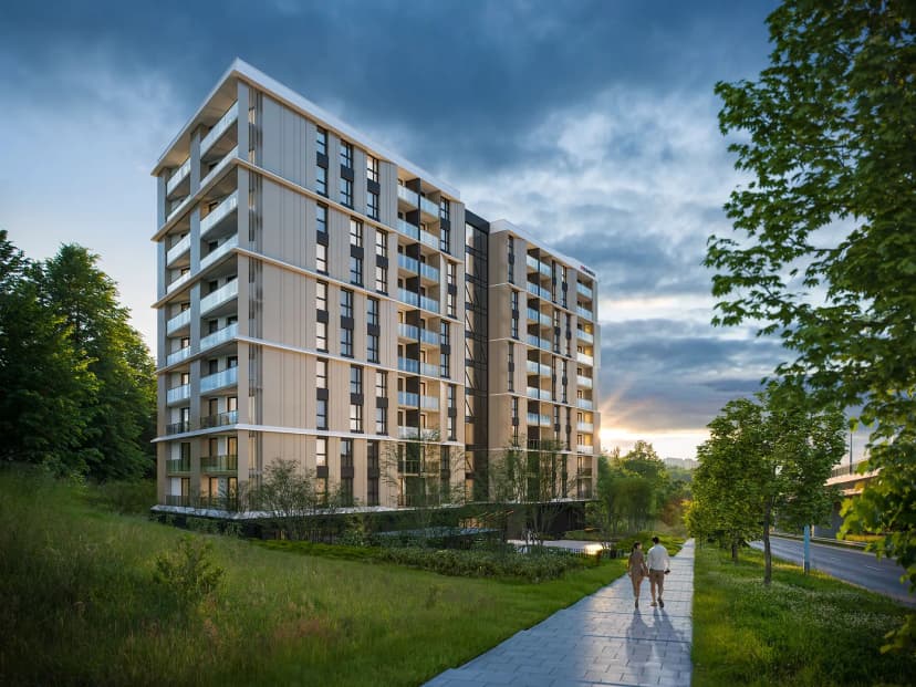 Budynek inwestycji GreenLine, Gdańsk Matemblewo