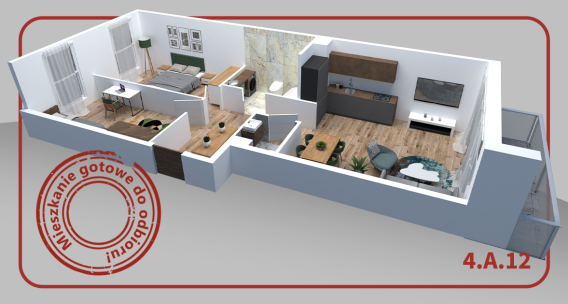 Domesta poleca! Mieszkanie gotowe do odbioru