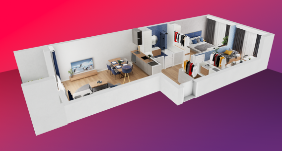 Domesta poleca - mieszkanie 3.A.09 