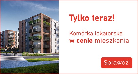 Komórka lokatorska w cenie mieszkania!