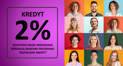 Mieszkanie z bezpiecznym kredytem 2%