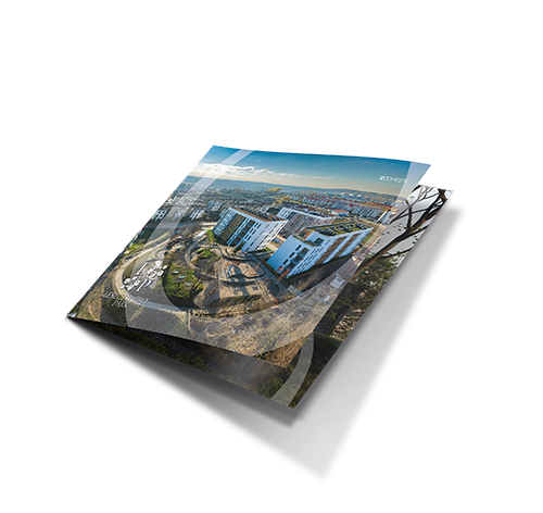 Folder reklamowy osiedla Leszczynowy Park