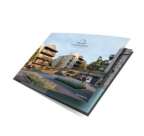 Folder reklamowy inwestycji Polana Kampinoska
