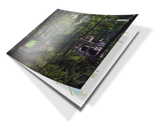 Folder reklamowy osiedla Urzeka